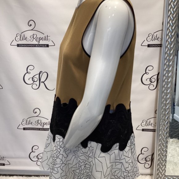 Jonathan Simkhai Asymetrical Sz M Tunic Top - Picture 3 of 5